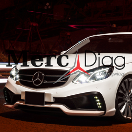 LED W212 lift reflektory – montaż, programowanie – Mercedes