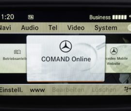 Comand Online – aktualizacja map – Mercedes